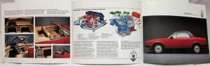 1989-1990 Maserati Spyder Sales Folder - French Text