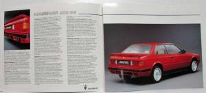 1991 Maserati 222 SE Sales Folder - Multi-Language Text