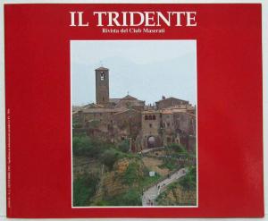 1991 Maserati Club Magazine The Trident Year 4 No 2 September - Italian Text