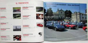 1991 Maserati Club Magazine The Trident Year 4 No 2 September - Italian Text