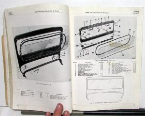 1953-62 Jeep Dealer Parts List Book Universal & Dispatcher CJ-3B CJ-5 CJ-6 DJ-3A