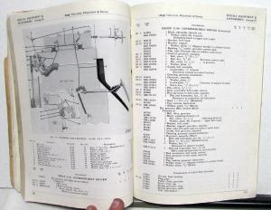 1953-62 Jeep Dealer Parts List Book Universal & Dispatcher CJ-3B CJ-5 CJ-6 DJ-3A