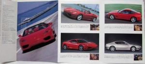 1990 Maserati & Ferrari Sales Brochure - Japanese Text