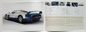 2004-2005 Maserati Full Line Sales Brochure