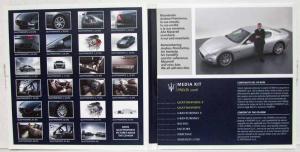 2008 Maserati Paris Media Kit CD Excellence Through Passion - English-Italian