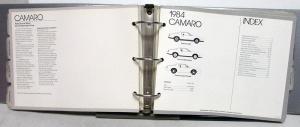 1984 Chevrolet Dealer Album Data Book Value Guide Camaro Monte Carlo Caprice