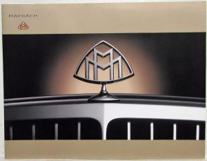 2004 Maybach Sales Brochure 57 & 62