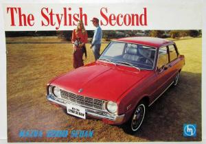 1970 Mazda The Stylish Second 1200 Sedan Spec Sheet