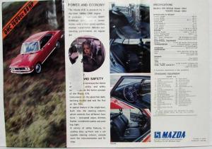 1971 Mazda 616 Sedan and Coupe Sales Brochure