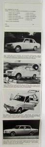 1968-1973 Mazda Sales Folder 1800 R100 1200 1500 - French Text