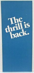 1973 Mazda The Thrill is Back Sales Brochure