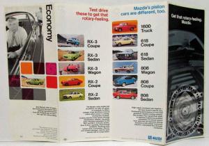 1973 Mazda Get That Rotary-Feeling Sales Folder