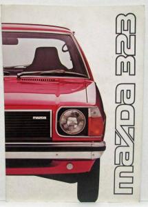 1973-1977 Mazda 323 Sales Brochure - South African Market
