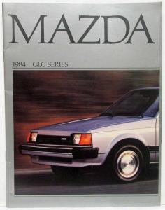1984 Mazda GLC Series Sales Brochure