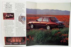 1984 Mazda GLC Series Sales Brochure