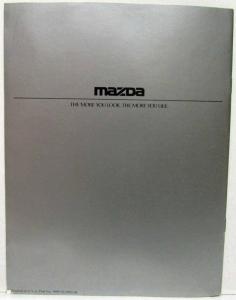 1984 Mazda GLC Series Sales Brochure