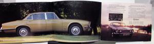 1974 Jaguar XJ Range & Daimler Models British Leyland Sales Set Brochures W/Env
