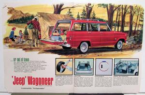 1964 Jeep Wagoneer Dealer Sales Brochure Mailer Best Deal In Town Original