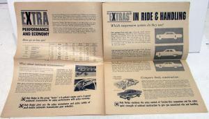 1963 Dodge Rambler Standard Size Price & Value Comparison Large Newspaper Style