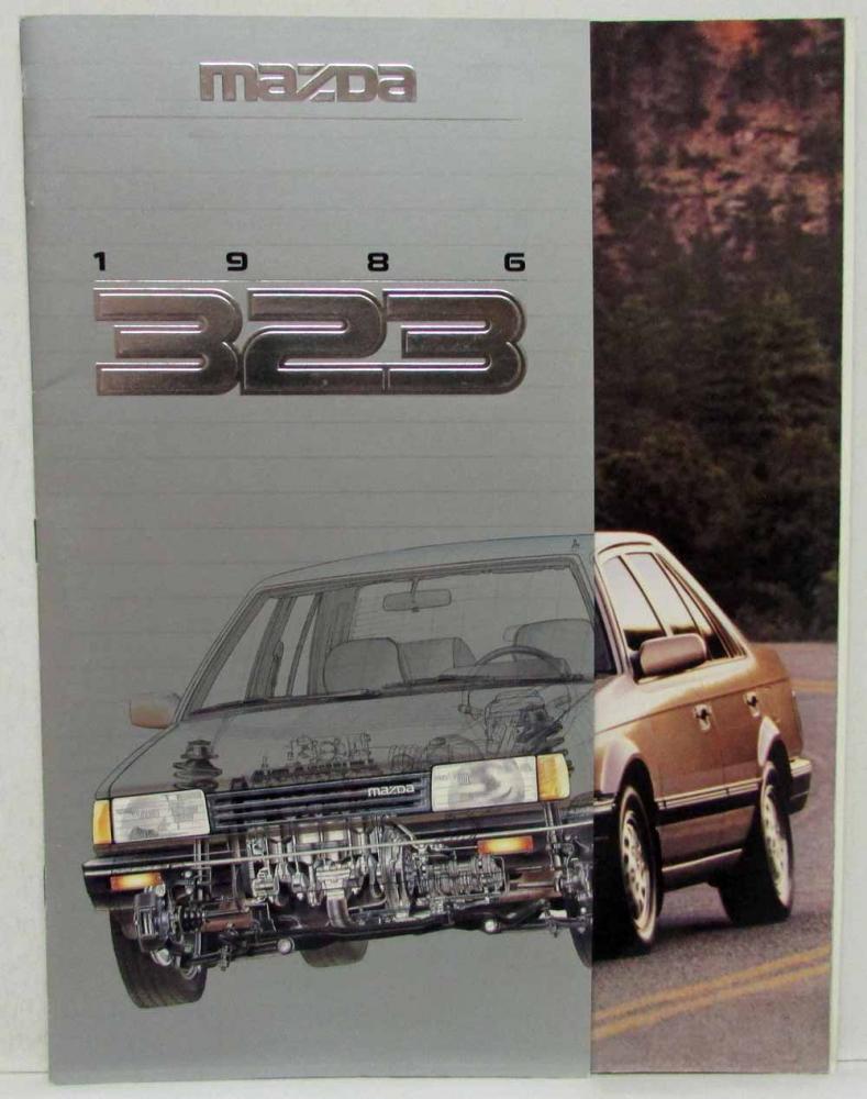 1986 Mazda 323 Sales Brochure