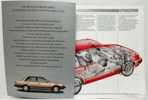 1986 Mazda 323 Sales Brochure