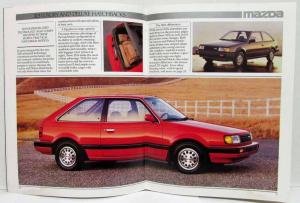 1986 Mazda 323 Sales Brochure