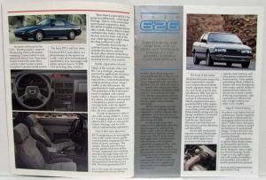 1986 Mazda Cars and Trucks Sales Brochure RX-7 626 323 B2000