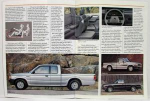 1986 Mazda Cars and Trucks Sales Brochure RX-7 626 323 B2000