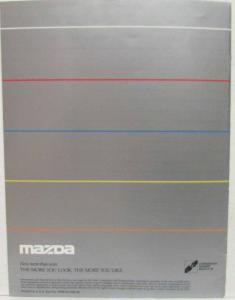 1986 Mazda Cars and Trucks Sales Brochure RX-7 626 323 B2000