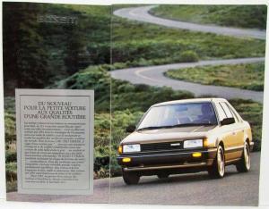 1987 Mazda 323 Sales Brochure - French Canadian