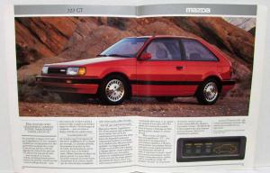 1987 Mazda 323 Sales Brochure - French Canadian
