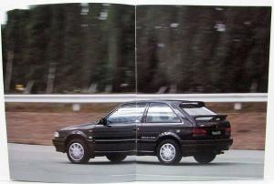 1988 Mazda 323 4WD Turbo 16V Sales Brochure - German Text for Swiss Market