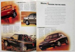 1997 Mazda Cars and Trucks Sales Folder Miata B-Series Trucks MX-6 Millenia MPV