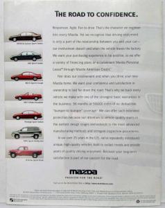 1997 Mazda Cars and Trucks Sales Folder Miata B-Series Trucks MX-6 Millenia MPV