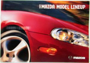 2003 Mazda Model Lineup Sales Brochure Mazda6 MX-5 Miata Protege5 MPV Tribute