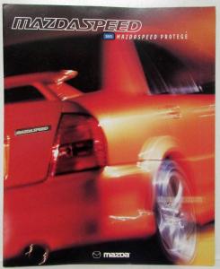 2003 Mazda MazdaSpeed Protege Sales Folder