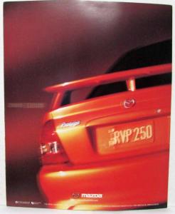 2003 Mazda MazdaSpeed Protege Sales Folder