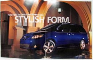 2006 Mazda MPV Body of a Minivan Sales Brochure