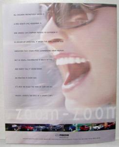 2006 Mazda MPV Body of a Minivan Sales Brochure