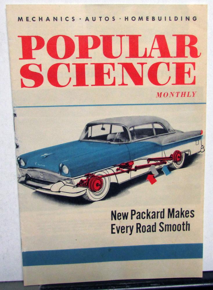 1955 Packard Popular Science Monthly Reprint Article On Torsion Bar