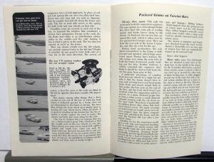 1955 Packard Popular Science Monthly Reprint Article On Torsion Bar Suspension