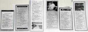 1939 Ford News Magazine Jan Thru Dec Set Of 12 Dealer Customer Industry News