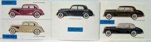 1951 Mercedes Benz Personenwagen Sales Folder