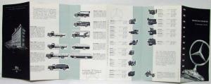 1955 Mercedes-Benz Production Program Sales Folder
