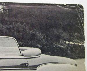 1955 Mercedes-Benz Type 220S Coupe and Convertible Spec Sheet