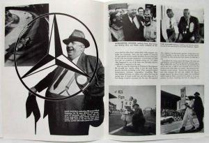 1955 Mercedes-Benz Modern Man Article Reprint - The Whip That Made Mercedes Go