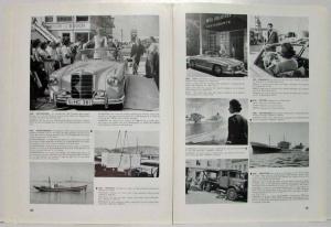 1958-1959 Mercedes Benz Export News Service for Dealers No 121 Multi-Language