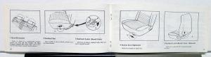 1972 Ford Maverick Owners Operators Manual Original