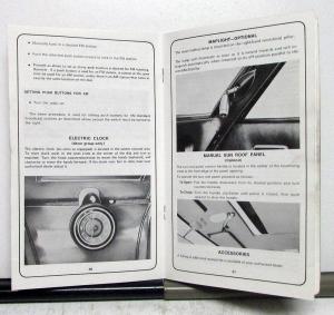 1973 Ford Capri Owners Operators Manual Original