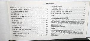 1973 Ford Pinto Owners Operators Manual Original